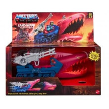 Masters of the Universe Origins Land Shark Fordon, Skeletors Ikoniska Transport för MOTU Lek och Visning