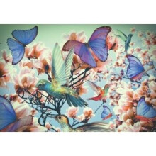 Ravensburger Puzzle Moment: Hummingbird 300 Piece Jigsaw Puzzle for Adults - 12969 - Every Piece is Unique Softclick Technology Means Pieces Fit
