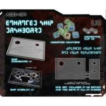 Core Space Painel de Nave Melhorado - Jogo de Tabuleiro SciFi Cooperativo/Solo