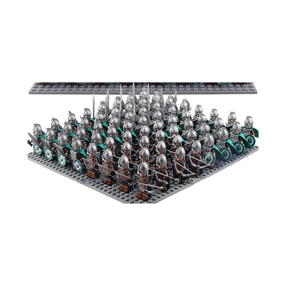 Lego Compatible Minifigures (Rohan Battalion B) Lord Of The Rings Dewarf Gondor Rohan Minifigures