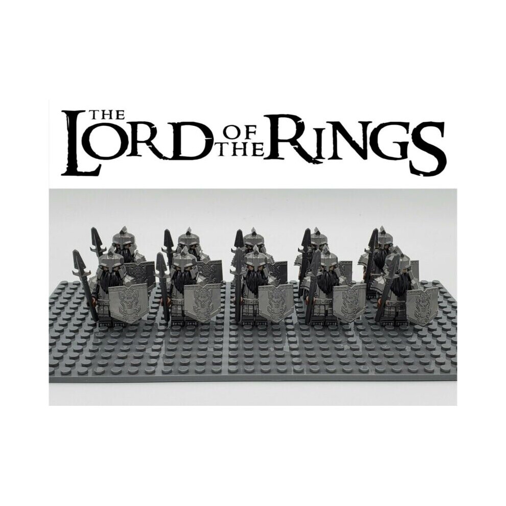 (Dewarf Heavy Pike) Lord of the Rings Dewarf Gondor Rohan Minifigures