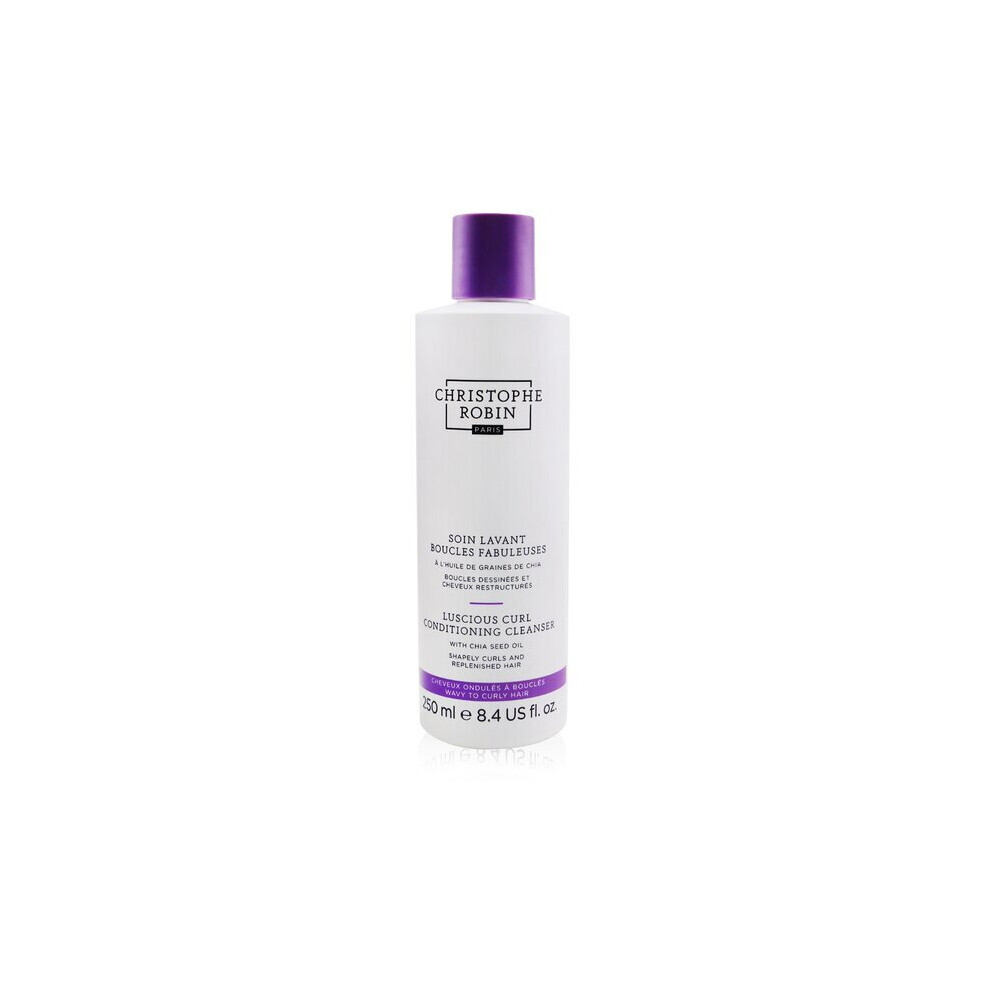 Christophe Robin Luscious Curl Conditioning Cleanser With Chia Seed Oil - 250Ml/8.4Oz