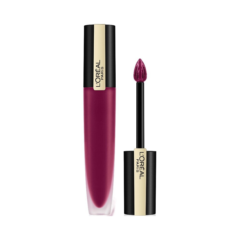 New L’oréal Paris L'oreal Rouge Signature Liquid Lipstick - 141 Discovered Pink