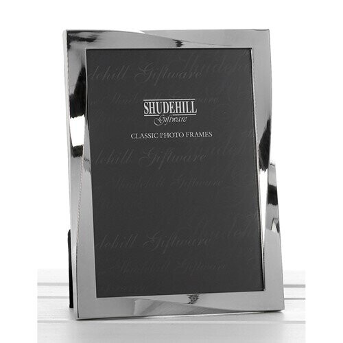 Polished Silver Twist 6x8 Frame