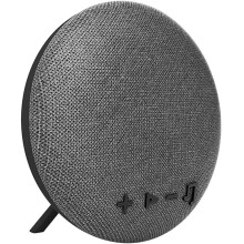 Tzumi Grey Small Deco series Bluetooth Speaker Grey