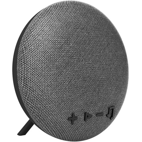Tzumi Grey Small Deco series Bluetooth Speaker Grey