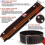 (Red, XSmall) RDX Weight Lifting Belt Powerlifting, 6mm 6