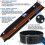 (Blue, Large) RDX Weight Lifting Belt Powerlifting, 6mm 6