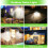 1X 24LED Solar PowerSecurity Light modo de controlo Luz de parede Jardim exterior 4