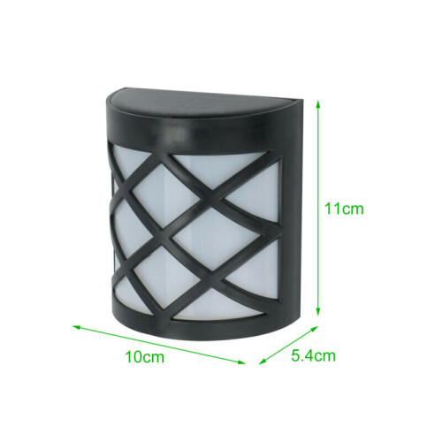 1X 24LED Solar PowerSecurity Light modo de controlo Luz de parede Jardim exterior 2