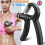5-60KG Adjustable Hand Grip Exerciser Strengthener Forearm Trainer 1