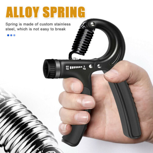 5-60KG Adjustable Hand Grip Exerciser Strengthener Forearm Trainer 2