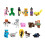 16Pcs Minecraft Blocks Figures Fit Building Characters Mini My Series 2