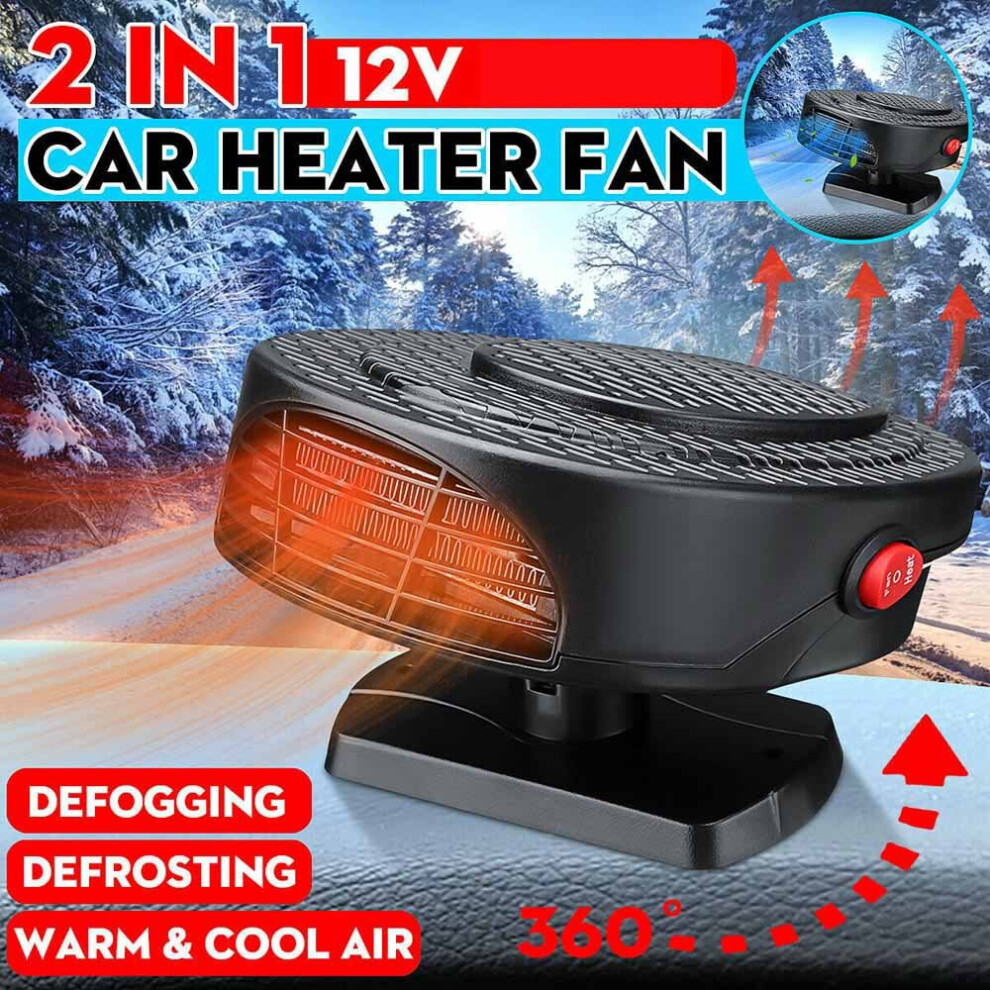 150W Electric Car Heater Dc Ceramic Heating Fan Defroster Demister 7632472608656