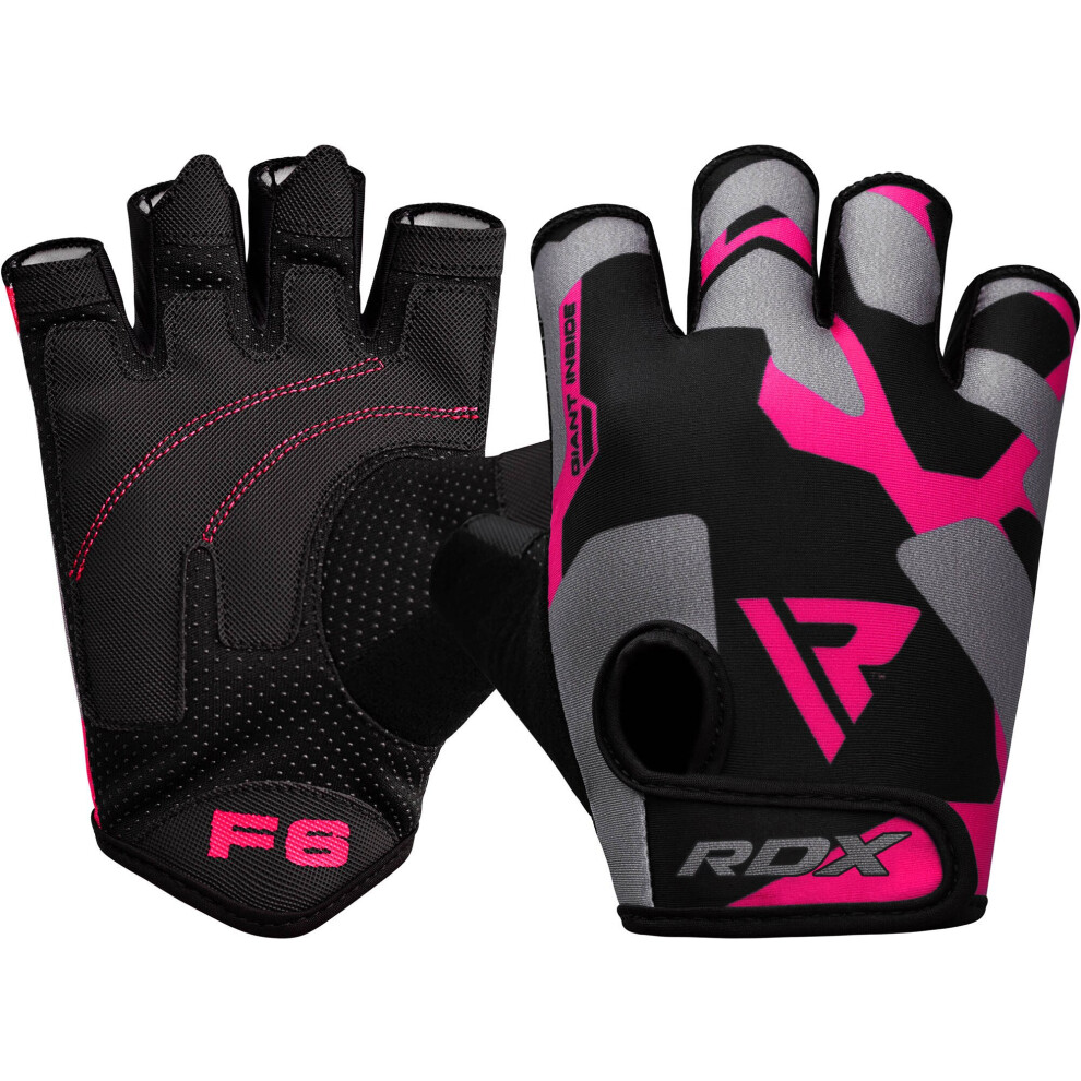 Photos - Other Trainers  RDX Women Weight Lifting Gloves Gym Fitness WGS-F6P-M(Medium)