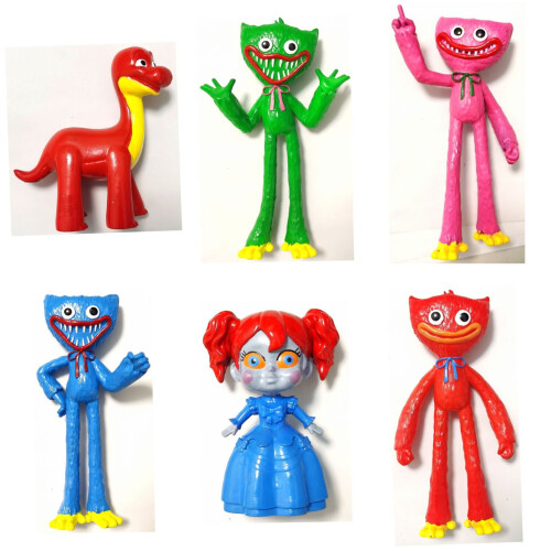 6Pcs Poppy Playtime Action Game Figure Toy Collectible Gift on OnBuy