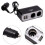 12v 2 Way Dual Port Car Cigarette Lighter Power Socket Charger Adapter 7