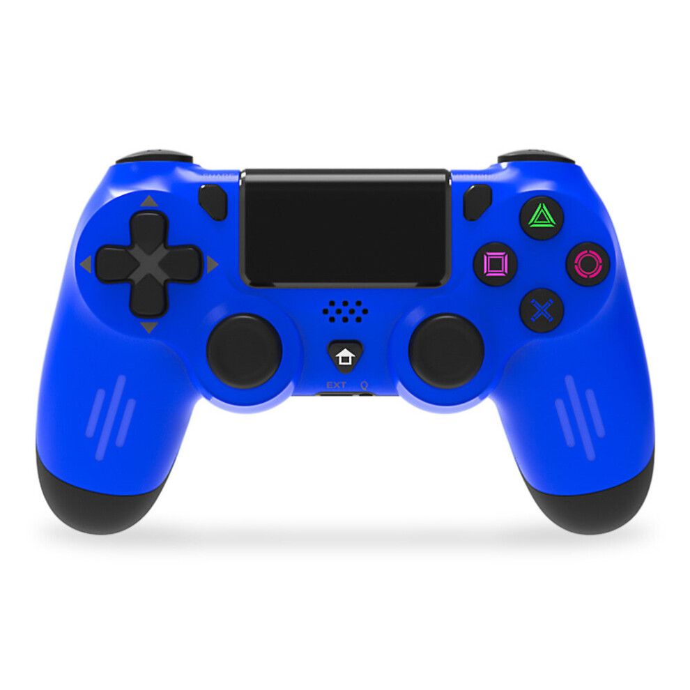 Photos - Gamepad Wireless Controller Dual Vibration Game Joystick Controller for PS4 Compatible with PS4 Console(Blue)