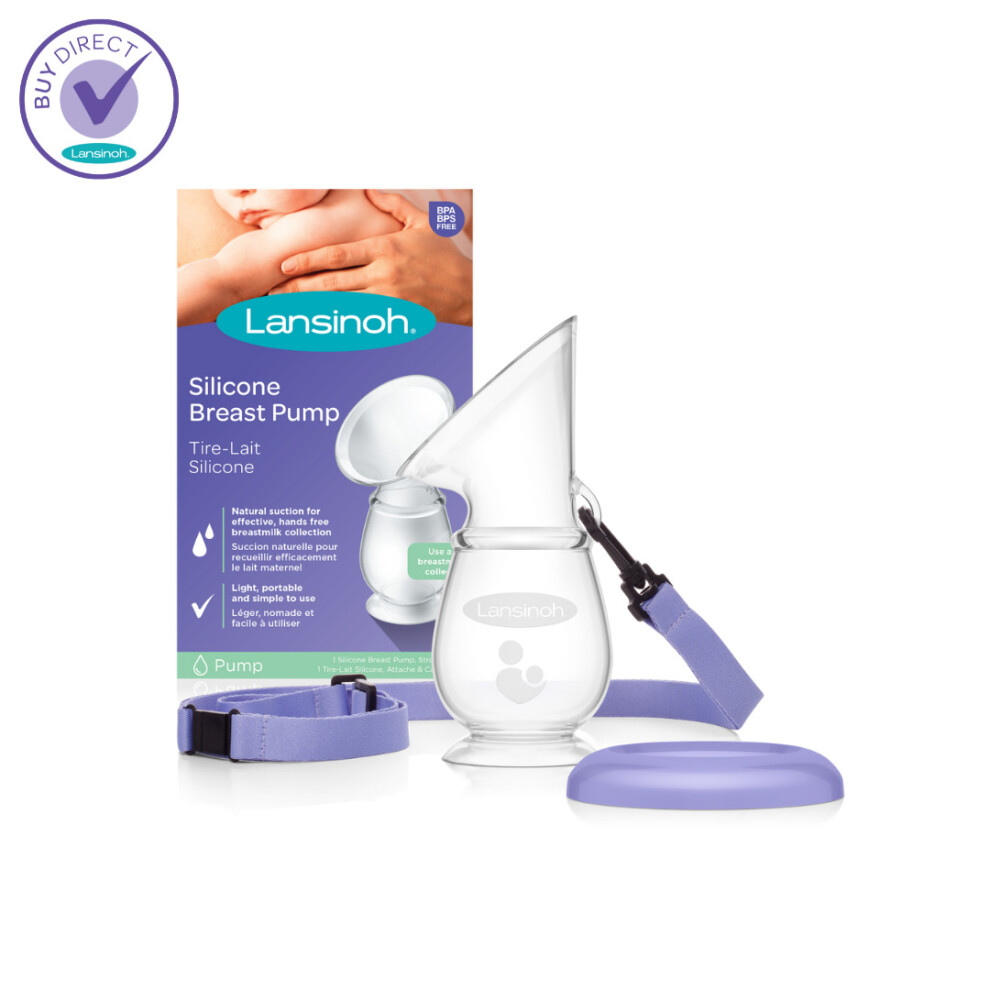 Silicone Manual Pump Lansinoh