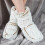 Warmies Marshmallow Beige Boots Fully Microwaveable Warmth Heatable Cozy Soft 4