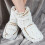 Warmies Marshmallow Beige Boots Fully Microwaveable Warmth Heatable Cozy Soft 6