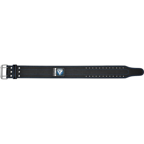 (Blue, Small) RDX Weight Lifting Belt Powerlifting, 6mm 1