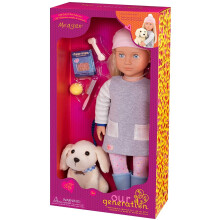 Our Generation Meagan 18 Inch Doll With Pet