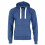 True Face (Blue, S) Mens Pullover Hoodie Plain Fleece Sweatshirt Top 9