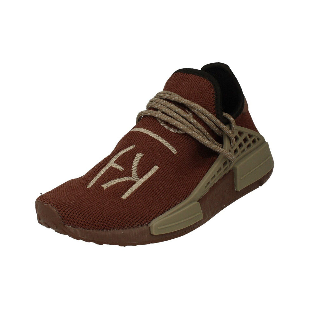Adidas (6) Originals Hu Nmd Mens Trainers Sneakers Brown