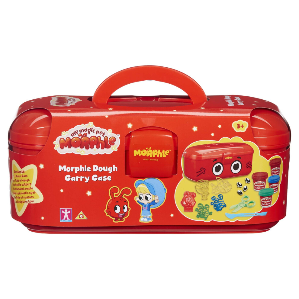 Abgee Girls Red Morphle Dough Carry Case