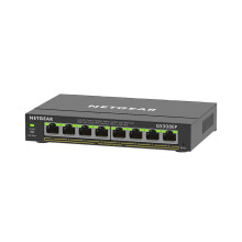 NETGEAR Plus GS308EP - Switch - smart - 8 x 10/100/1000 (PoE+) - desktop, wall-mountable - PoE+ (62 W)
