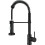 Black Kitchen Taps Kitchen Sink Mixer tap with Solid Brass Commercial Single Handle 1