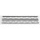 Plastruct PLS90408 1 in. Open Web Truss ABS Plastic Strip, Dark Gray - Count 2 1