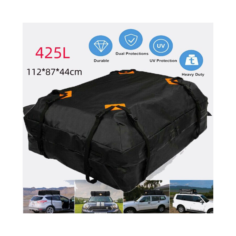 Waterproof Car Roof Bag Storage Bag Rack Cargo Carrier For Suv Rack 5056569314336