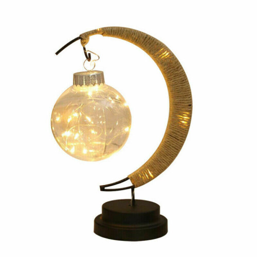 Ranpo (Yellow) Battery-powered Lamp Moon Decoration Night Light 2