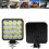 Ranpo 4PCS 16LEDs Car Work Light Floodlight DC10-30V 48W Car LED Light 3