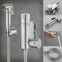 Thermostatic Mixer Bidet Shower Spray Kit for Bidet Toilet Pet Shower