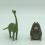 12X Ο δεινόσαυρος Cake Topper φιγούρα παιχνίδια Arlo Spot Ramsey Budda Set 4