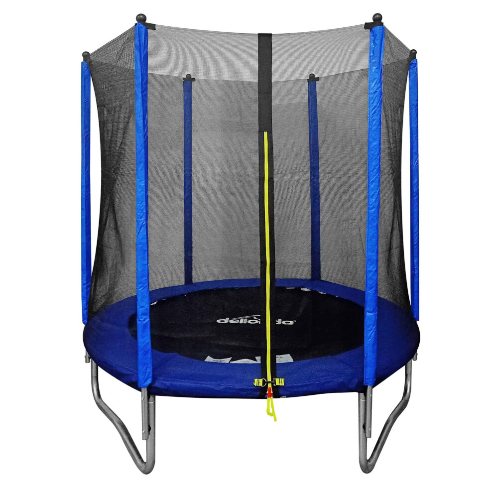 Dellonda 6Ft Heavy Duty Outdoor Trampoline For Kids With Safety Enclosure Net - Dl66