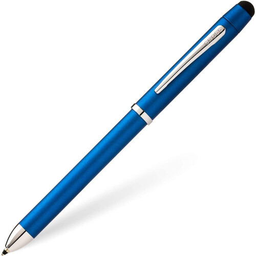 CROSS Tech3+ Metallic Blue Multi-Function Ballpoint w/ Stylus Gift Box
