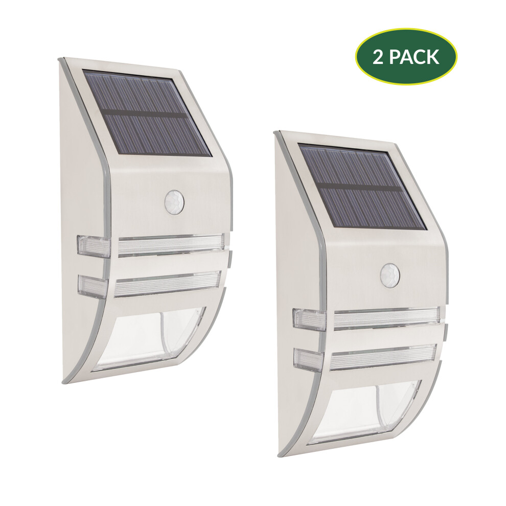 GardenKraft 11279 Solar Powered Motion Sensor Security Lights / 2-Pack