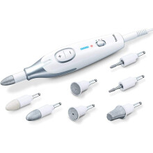 Beurer MP42UK Pedicure and Manicure Set, Electric Nail File with 7 High-Quality Attachments, LED Precision Light, Fast Rotation (2500-4600rpm), UK Plu