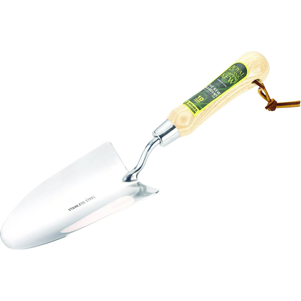 Spear & Jackson Kew Gardens 3010Kew Stainless Steel Hand Trowel, Blue