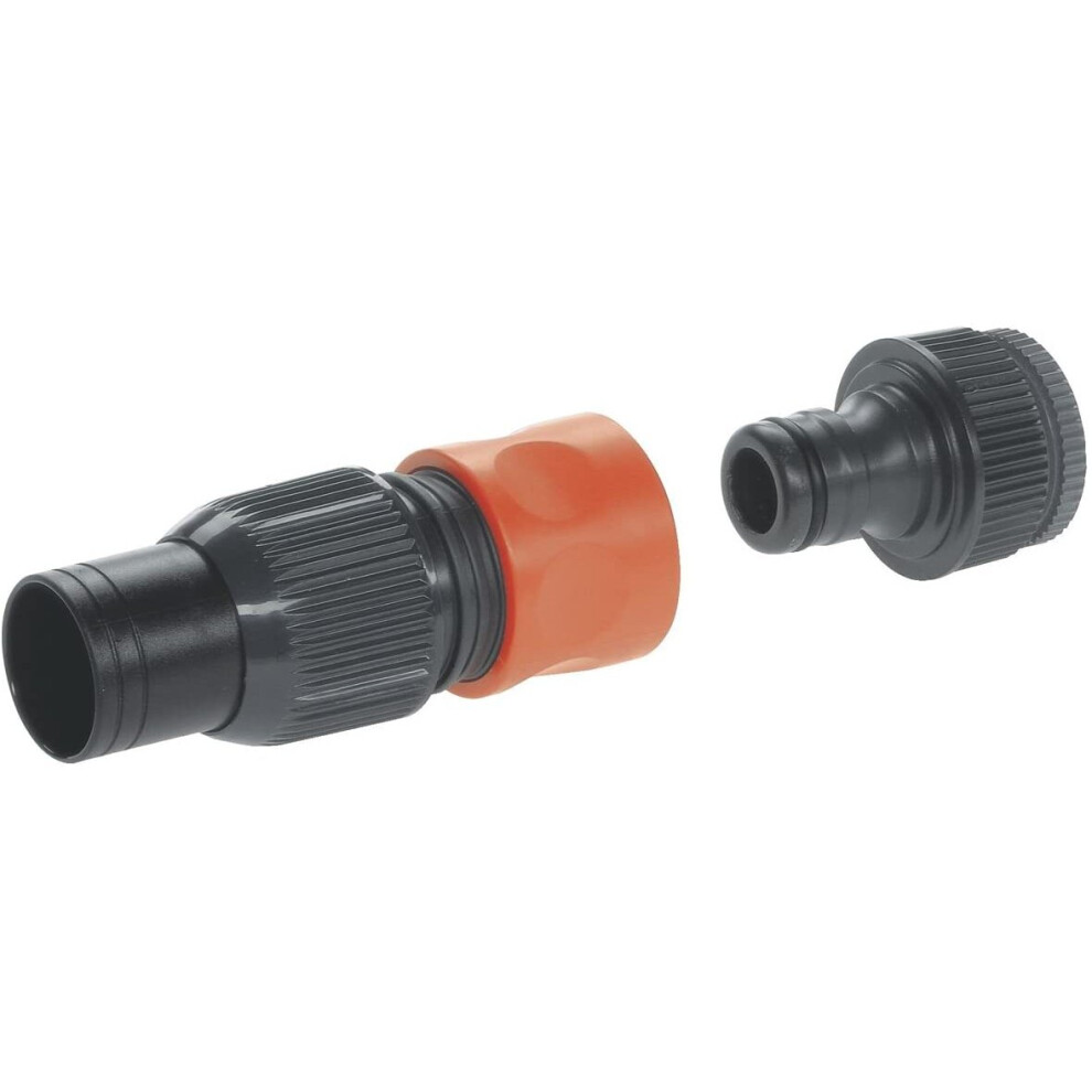 Gardena Profi-System Pump Connection Set: Hose Coupling for 19 mm (3/4 Inch ) - Hoses, for a Higher Water Flow (1752-20)