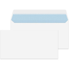 Blake Purely Everyday DL 110 x 220 mm 100 gsm Peel and Seal Envelopes (23882/50 PR) White - Pack of 50