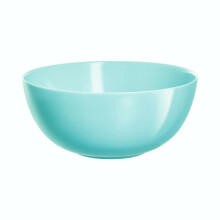 (Turquoise, Salad Bowl) Luminarc Round 18pc Glass Dinner Set Dinnerware