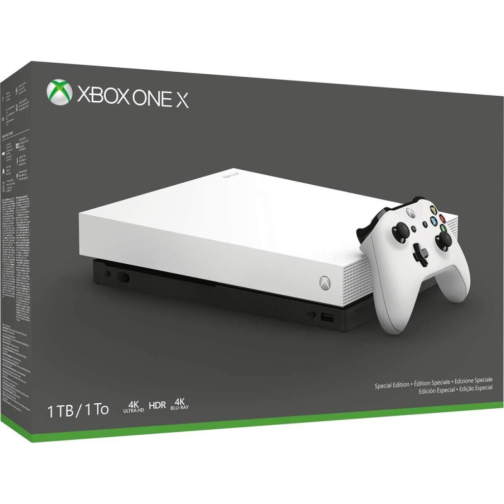 Xbox Microsoft One X Robot Special Edition 1Tb Console White