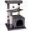 dibea KB00736 Cat Scratching Post Height 75 cm Dark Grey 1