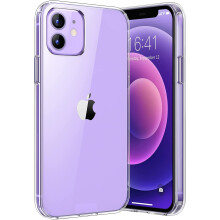 UNBREAKcable Case for iPhone 12 and iPhone 12 Pro 6.1 Inch - [Anti-Yellow & Anti-Scratch] Ultra Clear Shockproof Hard PC Back & Soft TPU Bumper Protec