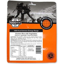 EXPEDITION FOODS expeditionfoods.com Chicken Rice with Vegetables Double Serving, 1000kcal